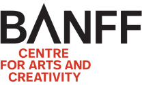 Banff Centre for Arts and Creativity logo, written in black and red