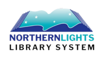 Northern Lights Library System (NLLS) logo