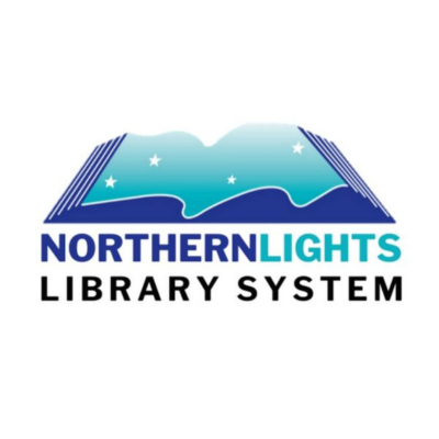 Northern Lights Library System (NLLS) logo